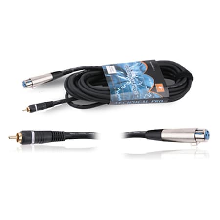 Sonic Boom RCA to XLR Female Audio Cables SO3764386